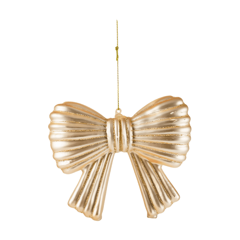 Jouluinen Glitter Bow Ornament Riippuva koristelu