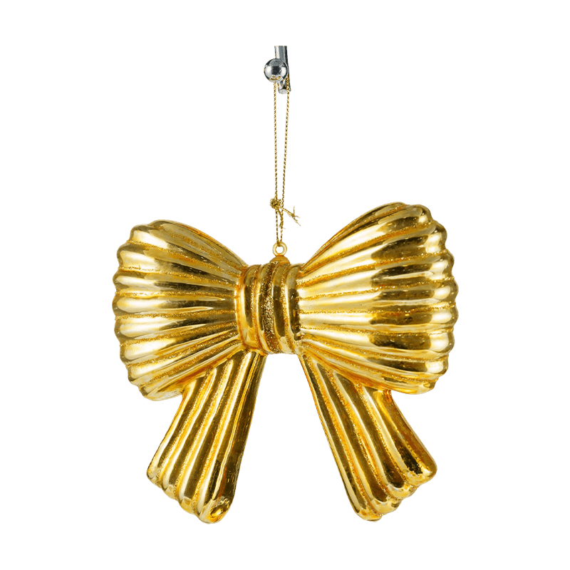 Jouluinen Glitter Bow Ornament Riippuva koristelu