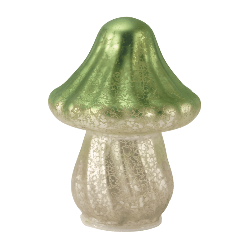 Käsintehty Gradient Mercury Glass Mushroom Ornament -koriste led-koristeella