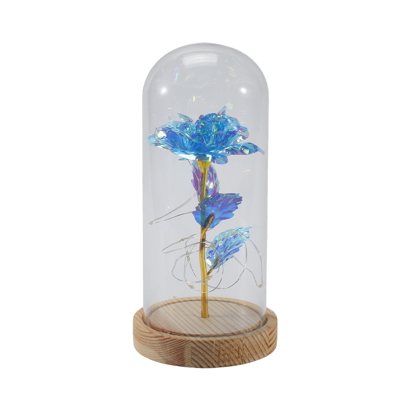 Galaxy Rose Glass Cloche Light (nallella/ilman, useita värejä)