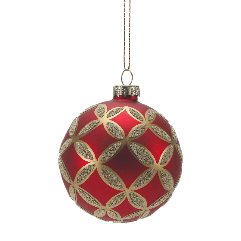 8*8*8 m Käsinmaalattu Glitter Glass Joulukoru
