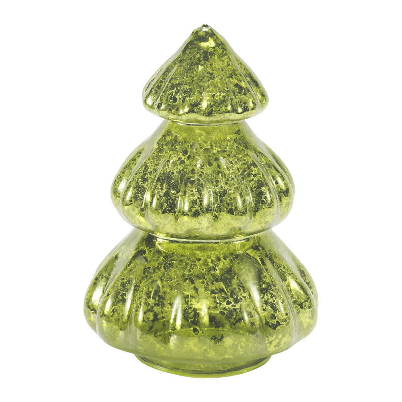 Käsinpuhallettu Mercury Glass -sisustus