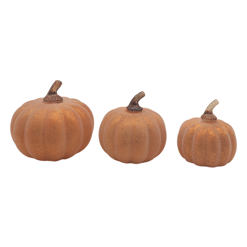 10 * 11,5 cm & 12 * 15 cm Halloween LED-lasinen kurpitsalamppu pöytäkoriste